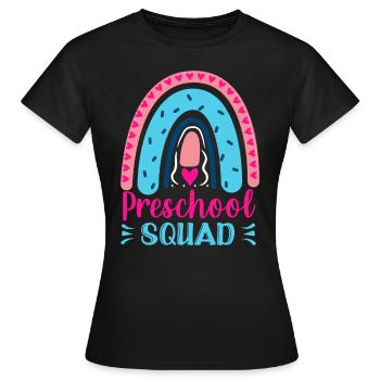 Preschool-kader-design For preschool-kader-team - Women's T-Shirt - black - Front - AI Model Female 172 dark (172cm)