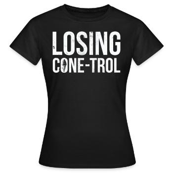 Verlust Von Cone-trol Für Gefrorenen Süßen Fan - Frauen T-Shirt - Schwarz - Vorne - AI Model Female 172 dark (172cm)