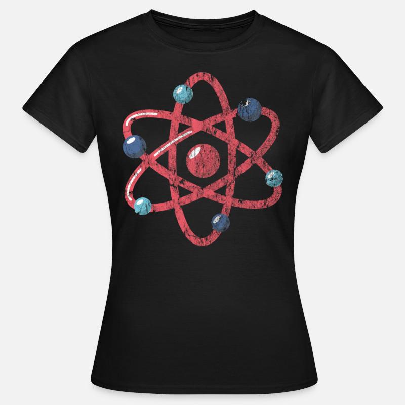 Ingegnere nucleare - Maglietta da donna - nero