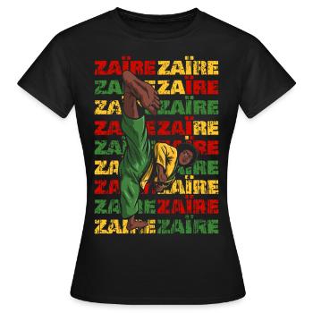 ZAÏRE KICK - T-shirt Femme - noir - Devant - AI Model Female 172 dark (172cm)