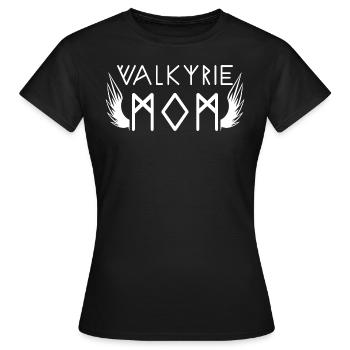 Frau Mythologie Wikingermutter Walküre - Frauen T-Shirt - Schwarz - Vorne - AI Model Female 172 dark (172cm)
