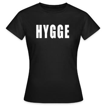 Hygge Dänemark Dane Skandinavien Dänische Weisheit - Frauen T-Shirt - Schwarz - Vorne - AI Model Female 172 dark (172cm)