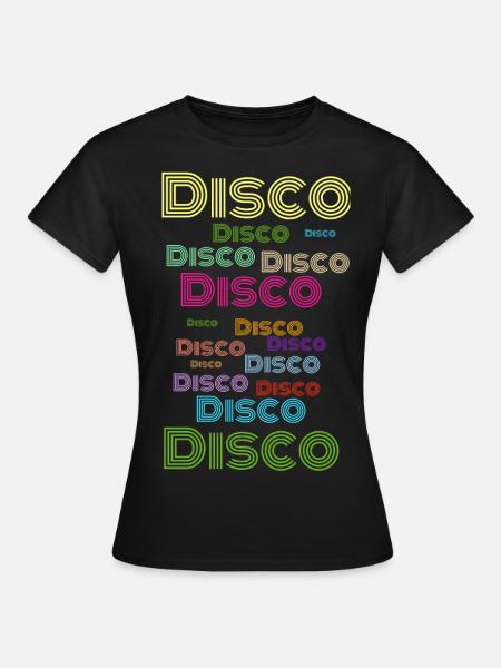 Disco - Frauen T-Shirt - Schwarz