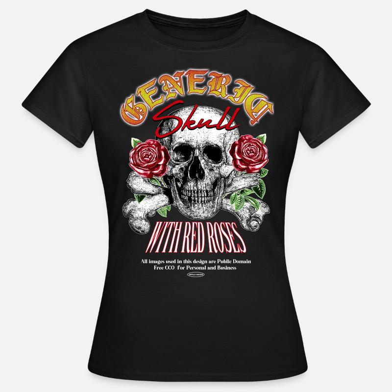 Generic Skull - Women's T-Shirt - black