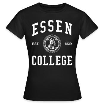Collège universitaire d’Essen - T-shirt Femme - noir - Devant - AI Model Female 172 dark (172cm)