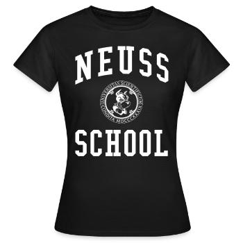 Neuss School University University University School - T-shirt Femme - noir - Devant - AI Model Female 172 dark (172cm)