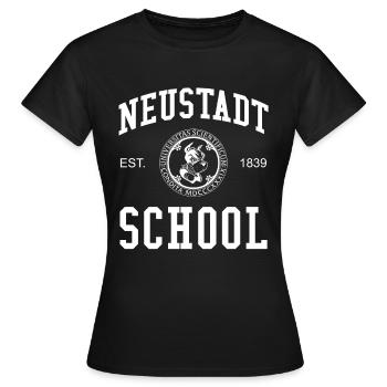 Neustadt School University College School University - T-shirt Femme - noir - Devant - AI Model Female 172 dark (172cm)