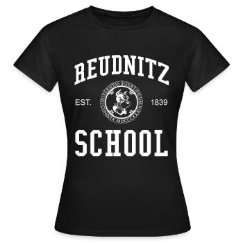 Leipzig Reudnitz School University School University - T-shirt Femme - noir - Devant - AI Model Female 172 dark (172cm)