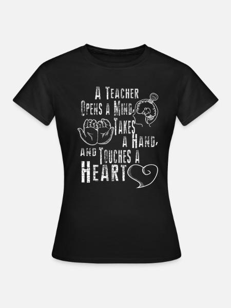 Lehrer Lehrerin Schule Unterricht Lehramt Teacher - Dame-T-shirt - sort