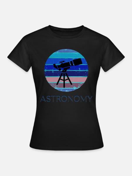 Astronomie - Frauen T-Shirt - Schwarz