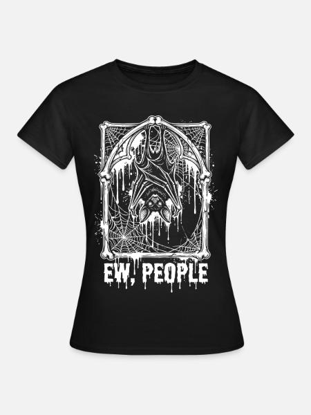 Ew People Fledermaus Gothic - Frauen T-Shirt - Schwarz