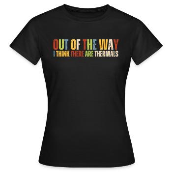 Je crois qu’il y a des marins thermiques rc - T-shirt Femme - noir - Devant - AI Model Female 172 dark (172cm)