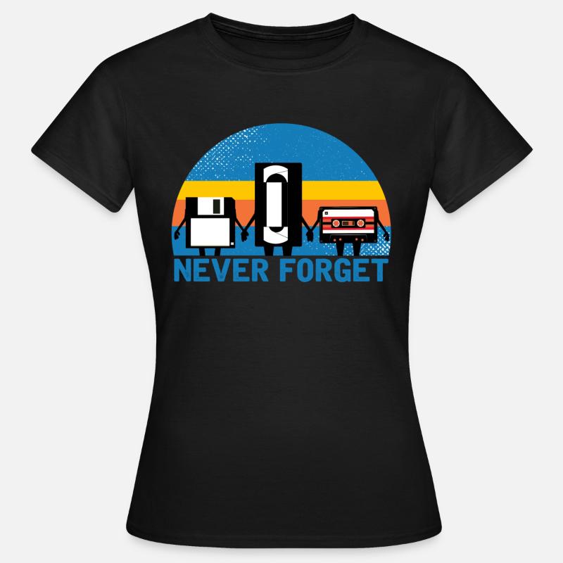 Never Forget - Women's T-Shirt - black