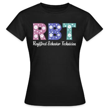 Zertifizierter Verhaltenstechniker - Frauen T-Shirt - Schwarz - Vorne - AI Model Female 172 dark (172cm)