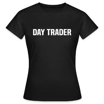 Stock Trading Stock Market Trading - Day Trader - Frauen T-Shirt - Schwarz - Vorne - AI Model Female 172 dark (172cm)