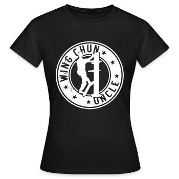 Wing Chun Uncle Wing Chun Uncle - Frauen T-Shirt - Schwarz - Vorne - AI Model Female 172 dark (172cm)