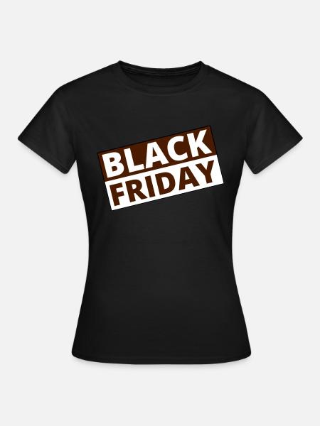 Black Friday - Frauen T-Shirt - Schwarz