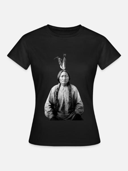 haeuptling - Frauen T-Shirt - Schwarz