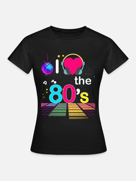 Meine besten Jahre sind die 80er - Frauen T-Shirt - Schwarz
