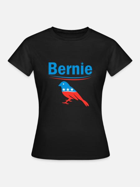 Bernie Sanders BlueBird 2020 Election President - Frauen T-Shirt - Schwarz