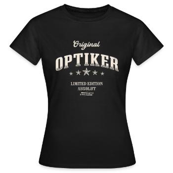 Optiker Limited Edition - Frauen T-Shirt - Schwarz - Vorne - AI Model Female 172 dark (172cm)
