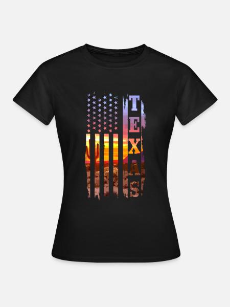 Texas - Frauen T-Shirt - Schwarz