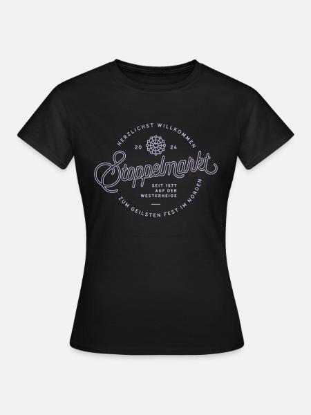 Stoppelmarkt - Frauen T-Shirt - Schwarz