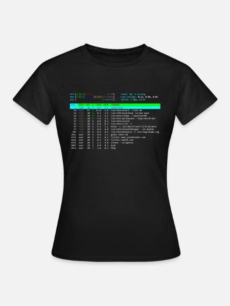 t-shirt htop - T-shirt Femme - noir