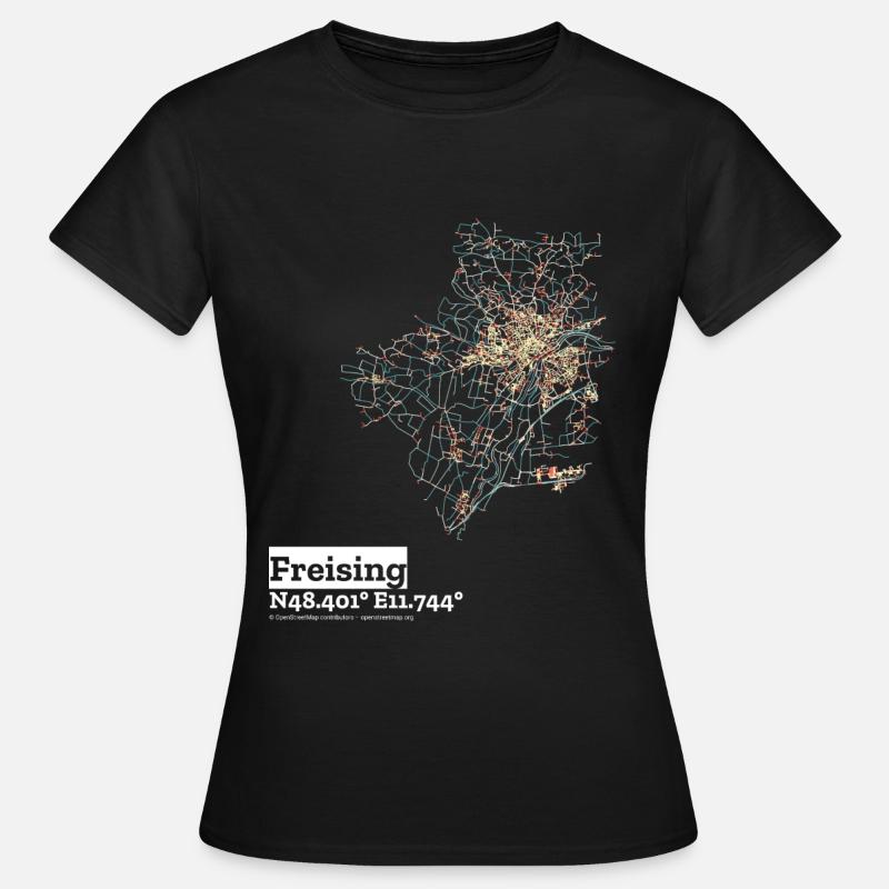 Freising Basic Pastels - Women's T-Shirt - black
