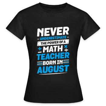 Lehrer - Frauen T-Shirt - Schwarz - Vorne - AI Model Female 172 dark (172cm)