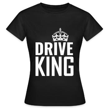 Conducteurs - T-shirt Femme - noir - Devant - AI Model Female 172 dark (172cm)