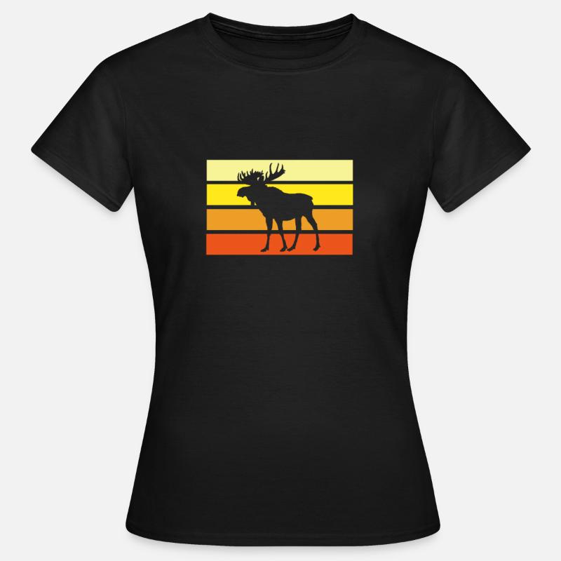 Moose - Women's T-Shirt - black