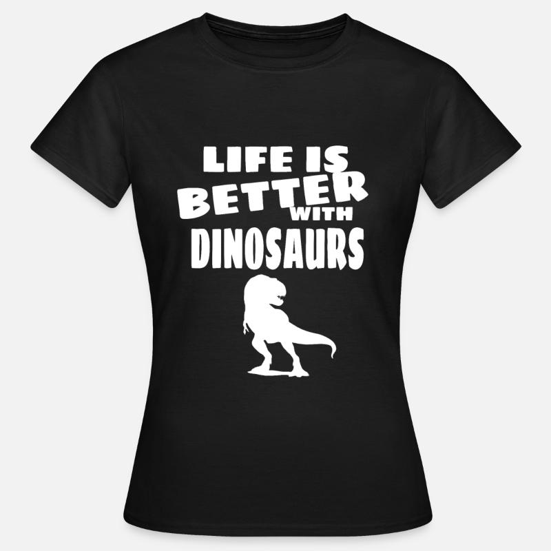 dinosaur - Women's T-Shirt - black