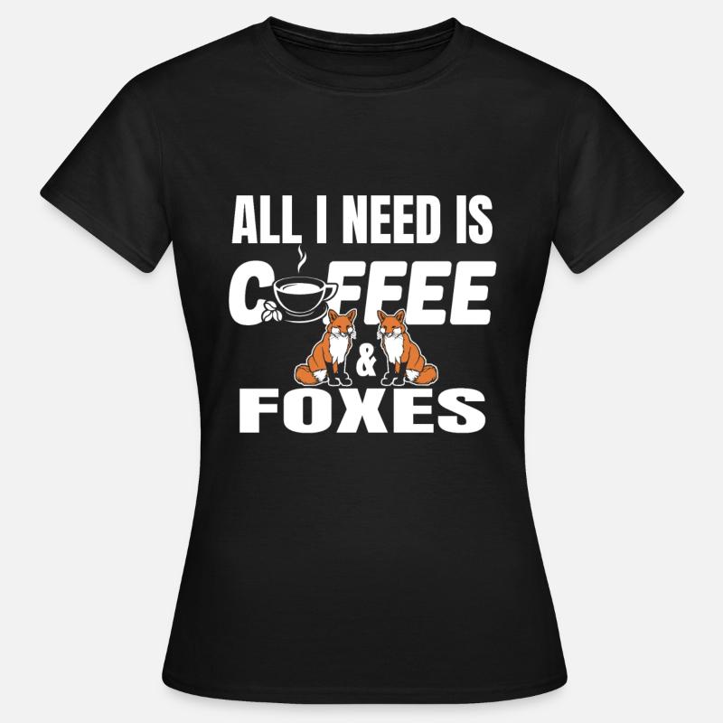 Fox - Women's T-Shirt - black