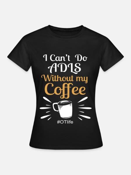 Ergotherapeut - Dame-T-shirt - sort