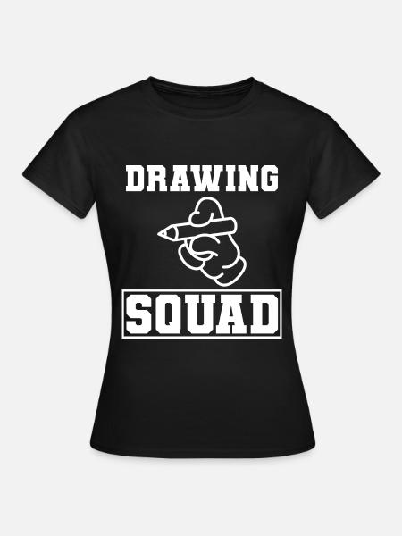 Kunstliebhaber Grafikdesigner - Frauen T-Shirt - Schwarz