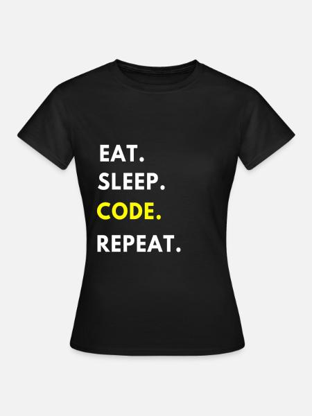 Programmierer - Frauen T-Shirt - Schwarz
