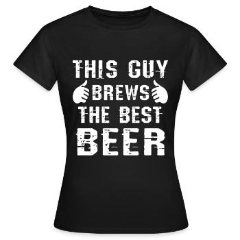 Braumeister - Frauen T-Shirt - Schwarz - Vorne - AI Model Female 172 dark (172cm)