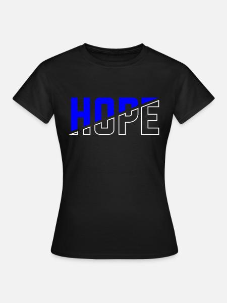 Hope - Frauen T-Shirt - Schwarz