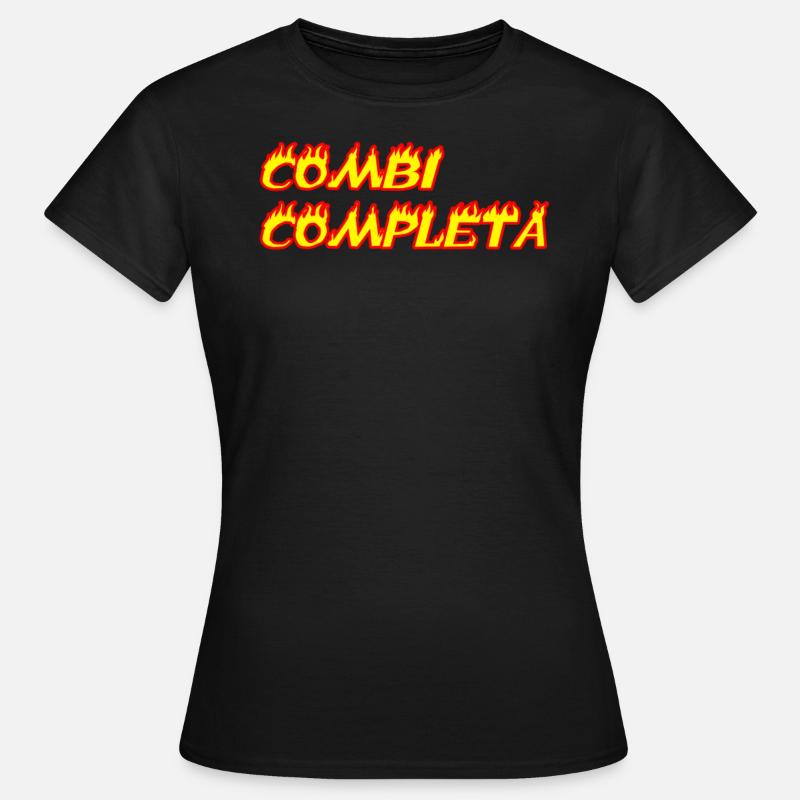 Dembow Combi Completa - Frauen T-Shirt - Schwarz