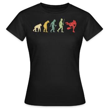 Tennis Serv Sur Girl Evolution - T-shirt Femme - noir - Devant - AI Model Female 172 dark (172cm)