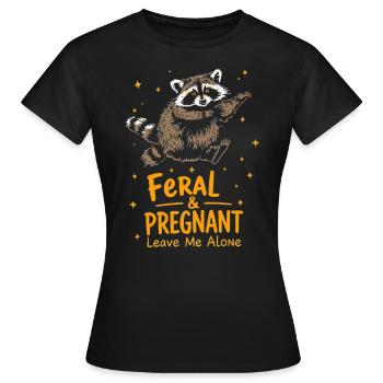 Pregnancy New Mom Candy Heart Cute Baby Reveal - T-shirt Femme - noir - Devant - AI Model Female 172 dark (172cm)