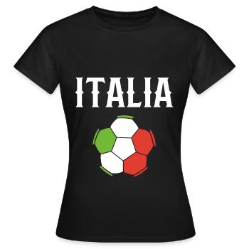 Italia - Women's T-Shirt - black - Front - AI Model Female 172 dark (172cm)