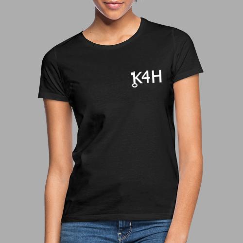 K4HText2White - T-shirt dam