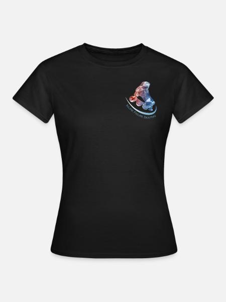 IFS 2023 Inline Figure Skating - T-shirt Femme - noir