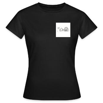MINGA Volksfest - Frauen T-Shirt - Schwarz - Vorne - AI Model Female 172 dark (172cm)