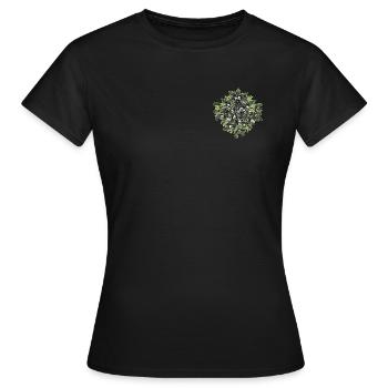 Gothic Metal Christmas - Women's T-Shirt - black - Front - AI Model Female 172 dark (172cm)