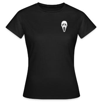Scream LIB PICTURE - T-shirt Femme - noir - Devant - AI Model Female 172 dark (172cm)