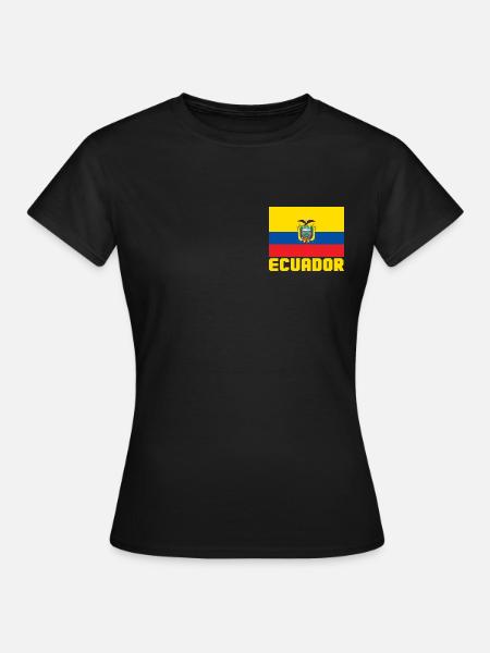 Ecuador - Frauen T-Shirt - Schwarz