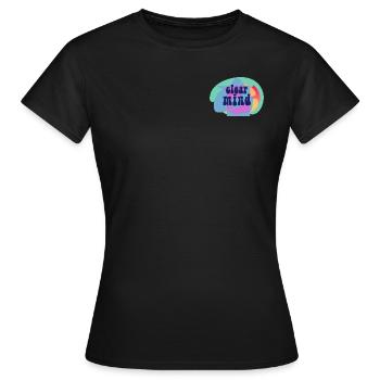 clair - T-shirt Femme - noir - Devant - AI Model Female 172 dark (172cm)
